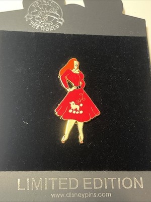 Disney Pin Trading Pin Jessica Rabbit LE250 LE 250 New On Card MINT v37 ...