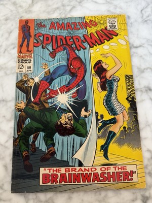 Classic Marvel Comics ''The Amazing Spider-Man'' #59 April 1968