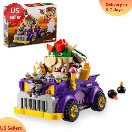 LEGO Super Mario Bowser Muscle Car Expansion Set 71431 with Mario Figure
