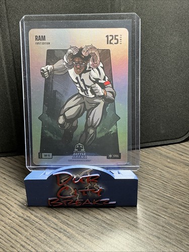 BO JACKSON BATTLE ARENA SILVER STEEL FOIL RAM (JOSE RAMIREZ) PWR 125 #SBF-15