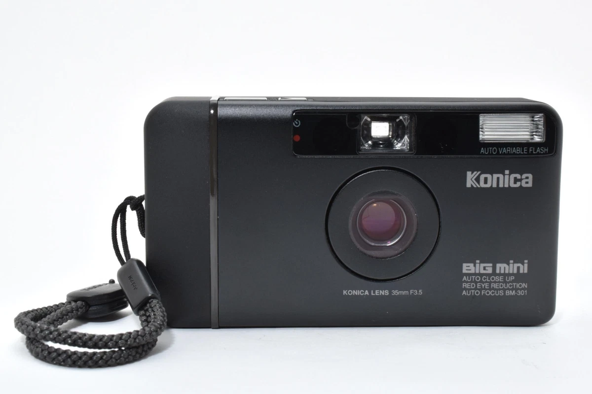 【新品、未開封】KONICA　Bigmini F　Black limited Konica Minolta Konica Big Mini Film Cameras for sale | eBay