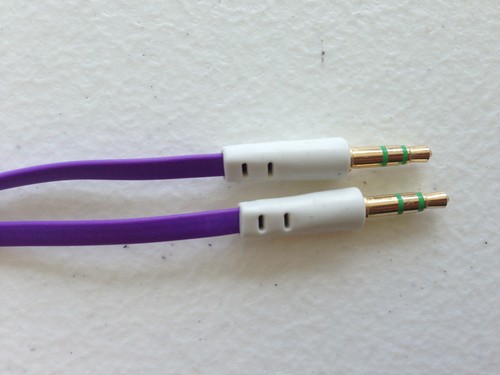 3.5mm male stereo audio aux auxiliary cable for iPod mp3 car iPhone 4s 5c 6 plus - Picture 23 of 62