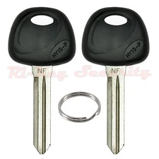 2 New Uncut Replacement Keys For Hyundai Kia Vehicle - Key Blade HY15-P