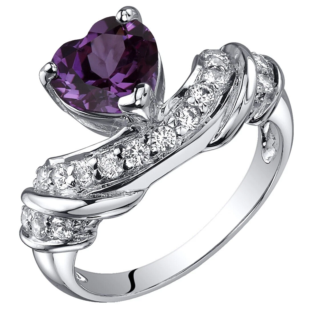 Alexandrita 9 Anéis de Moda Anel