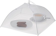 Westmark Speisen-Abdeckhaube, Zusammenfaltbar, 34 x 34 cm, Kunststoff, Weiß, 232