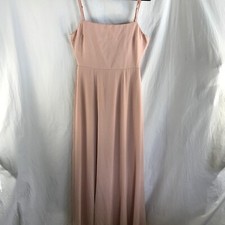 Show Me Your Mumu Dress Women Size Medium Light Pink Lauren Tie Maxi Bridesmaid 