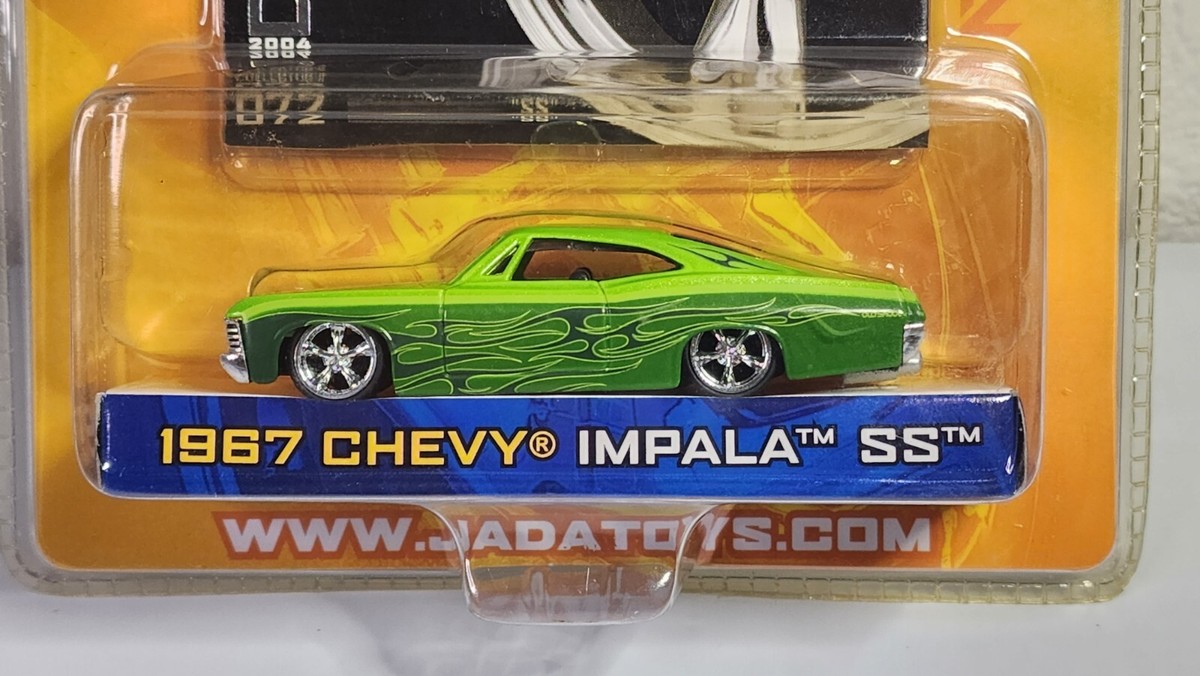 【Jada TOYS】DUB CITY 1967 CHEVY IMPALA SS 1967 Chevy Impala SS Jada Toys Dub City 1:64 Scale 2004
