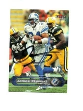 James Stewart signed autograph 2002 Fleer Ultra football card Detroit Lions VOLS