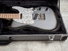 Rocket Custom Guitars "gray Velvet" Tl Style Electric Guitar