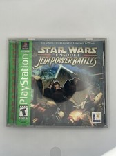Star Wars Episode I Jedi Power Battles PS1 Greatest Hits Complete CIB + Reg Card