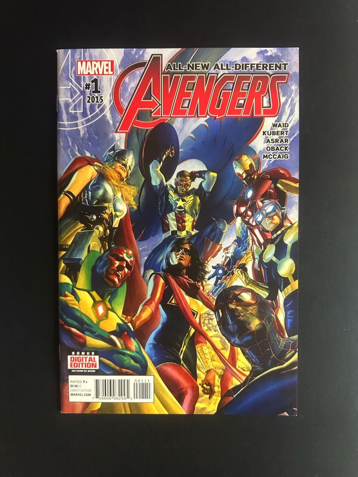 ALL-NEW ALL-DIFFERENT AVENGERS #1 NR LQQK