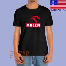 Orlen Racing Team Men's Black Size S to 5XL