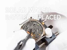 Seiko Solar Battery Replacement Watch Service 302334T 3023-34T f/ V172 V174