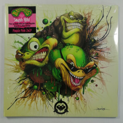 VINYLE BATTLETOADS SMASH HITS IAM8BIT-8126 (2LP PIMPLE PINK) NEU