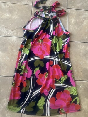NWT Trina Turk M Jersey Mini Halter Dress | eBay NWT Trina Turk M Jersey Mini Halter Dress | eBay