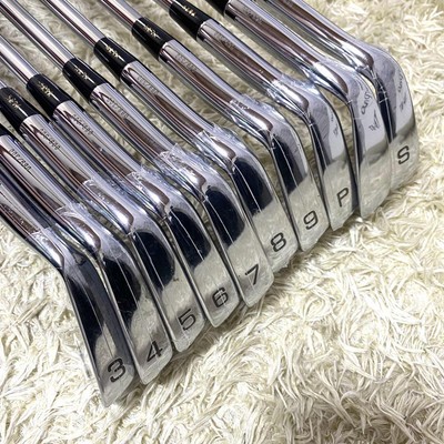 MIZUNO Pro TN-87 Iron Set 3-9 P.A.S Steel Shaft Flex S Right 