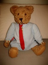 schöner Bär Teddybär mit Stimme 38 cm tadellos