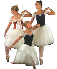 Music Box Dancer Child X-Small Dance Costume Red Romantic Ballet Tutu New