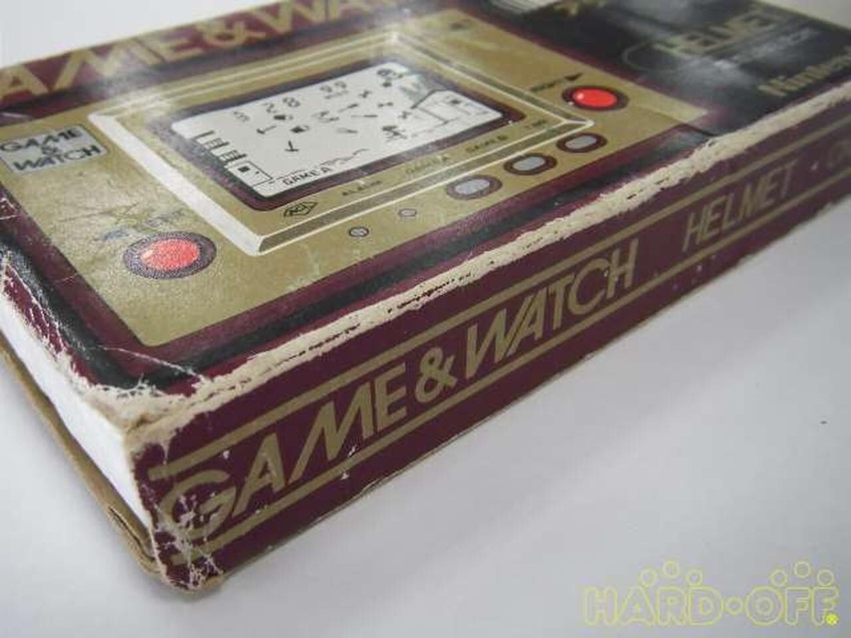 Nintendo Helmet CN-07 Game and Watch LSI game Used Japan