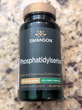 Swanson Phosphatidylserine Brain Support 100mg 90 Softgels exp: 10/2026