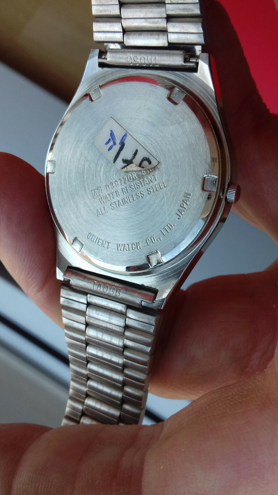 Racer ORIENT RC-D39720-81 CA WATCH VINTAGE COLLECTION JAPAN NOS