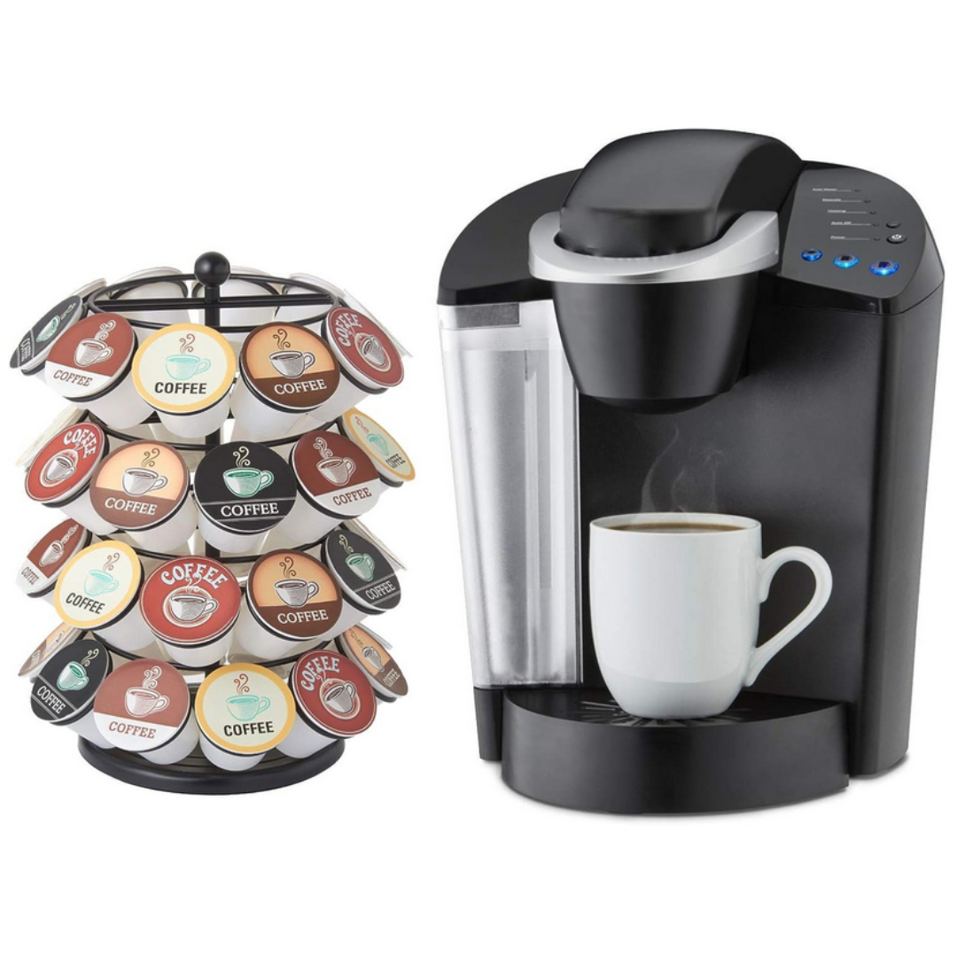 40 Keurig K Cup Holder Coffee Pod Carousel Stand Storage Organizer