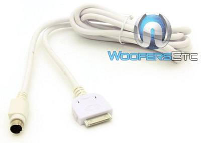 CLARION CCUIPOD1 IPOD ADAPTER WHITE CABLE FOR CMS1 MARINE BOAT STEREO RADIO NEW