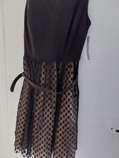 Eliza J dress Black and Nude Size 14 Never worn dood and condition 
