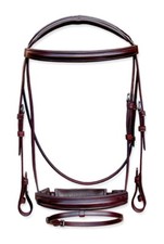 FRANK BAINES Walsall ENGLISH MONOCROWN Anatomic Shaped Headpiece Comfort Bridle