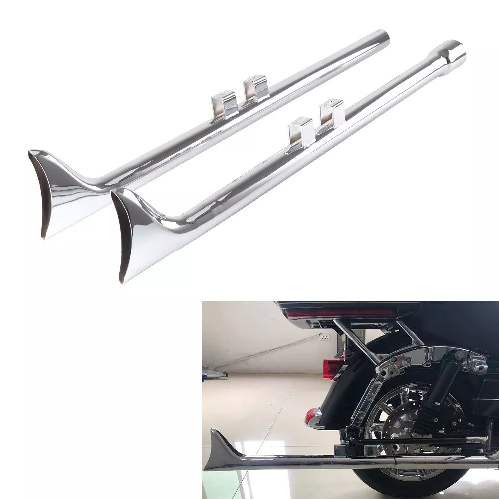 Harley davidson fishtail sale exhaust