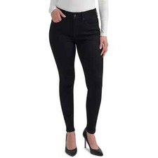 Seven7 Ladies Tummyless Jean Size 2 Black