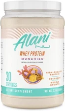 Alani Nu Whey Protein Powder Munchies | 23g Protein with Low Sugar & Digestive E