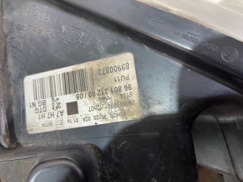2008 PEUGEOT 207 DRIVERS SIDE OFF SIDE O/S HEADLIGHT REF: AZ41 - Picture 5 of 5