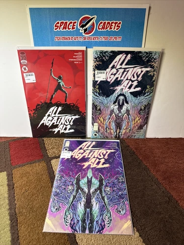 All Against All 1-3 Paknadel Lot Image Comics