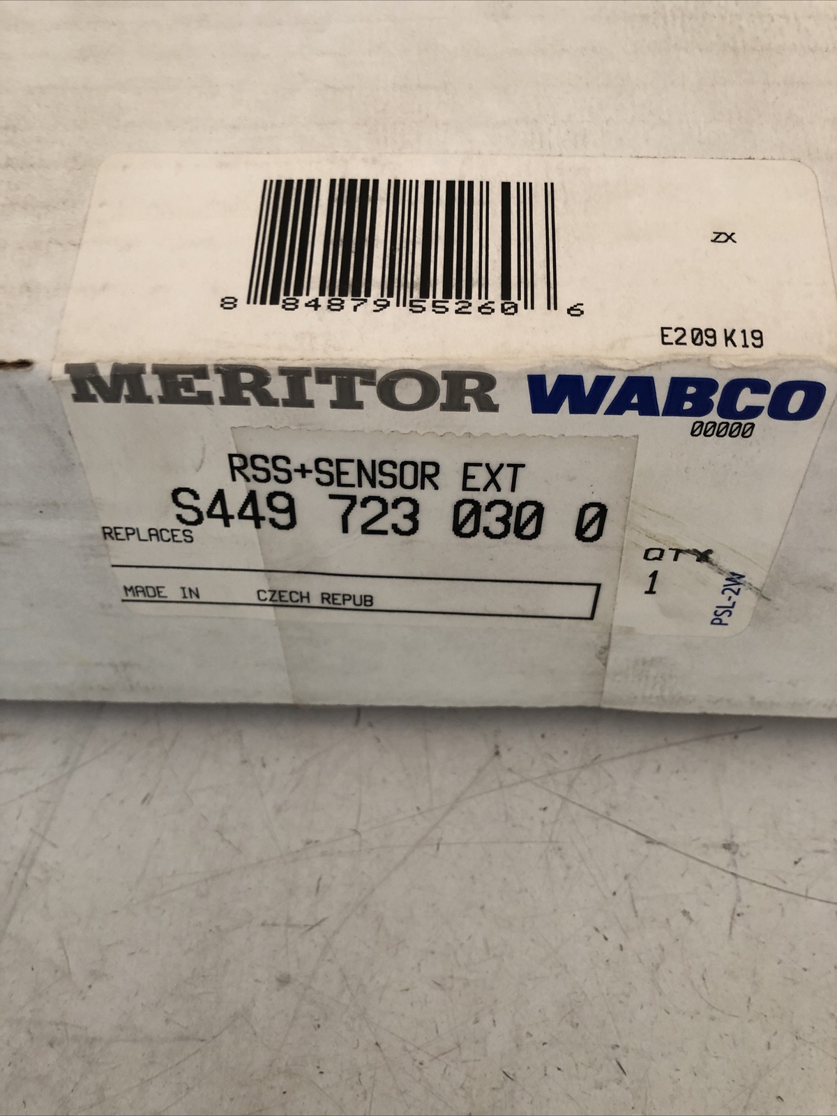 GENUINE MERITOR 449-723-030-0 ABS SENSOR EXTENSION S4497230300 NEW OEM ...