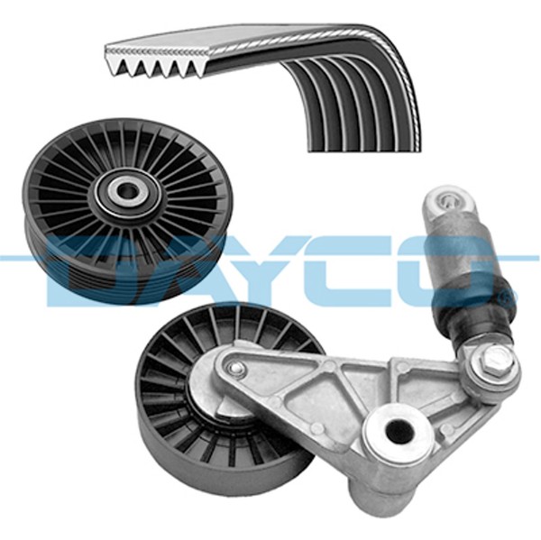 Keilrippenriemensatz KPV331 FüR Opel Astra Caravan T98 CC Zafira F70 F08 F48 F35-image