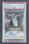 2023-24 Noir Shai Gilgeous-Alexander Night Lights Auto 02/49 Match PSA Auto 10