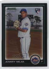 2010 Bowman Chrome Refractor Jenrry Mejia #187 0c4