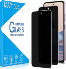  2 Pack Privacy Screen Protector for Motorola Moto G Stylus 5G 2024 Tempered Gla