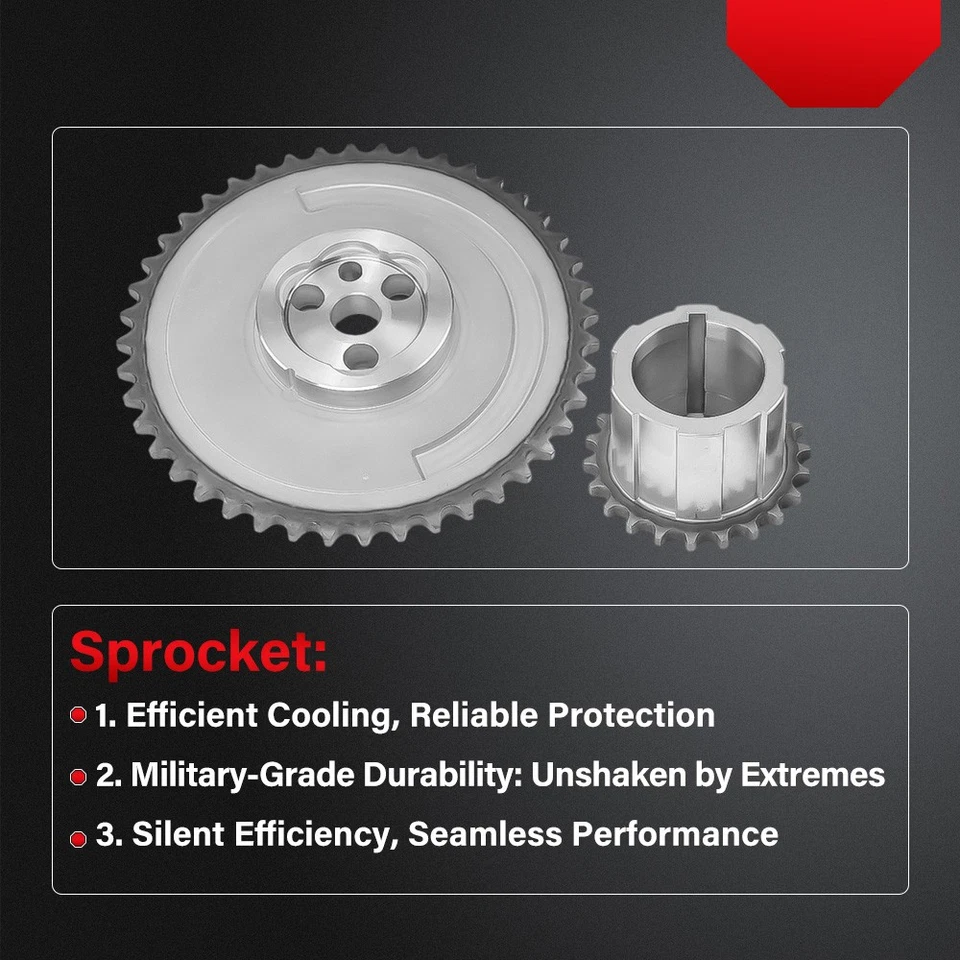 M295 Oil Pump With Timing Chain Kit For 4.8L 5.3L 6.0L Chevy Silverado Chevy GMC - Imagem 4 de 4