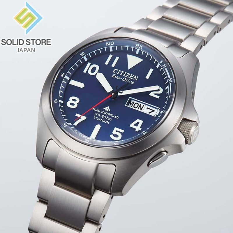 大人気　Citizen Promaster 自動巻　AUTOMATIC　稼働品 CITIZEN PROMASTER LAND AT6080-53L Titanium Eco-Drive Solar Watch