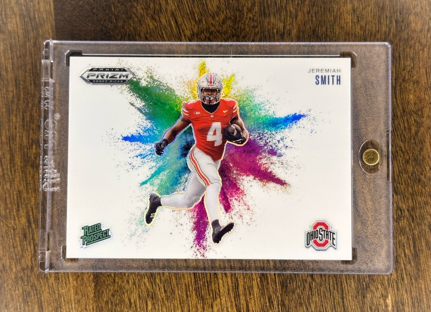 2025 Prizm Draft Picks Jeremiah Smith Rated Prospect Rookie Color Blast