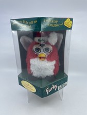 Furby Christmas Special Limited Edition Holiday Santa Red 70-885 Tiger 1999 NEW