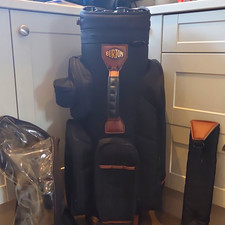 Burton Super Z 14-Way Cart Golf Bag Nylon Divider System, Black/Brown