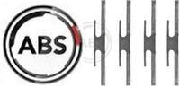 A.B.S. 1065Q ZubehöRsatz FüR Scheibenbremsbelag ZubehöRsatz Bremsbelag