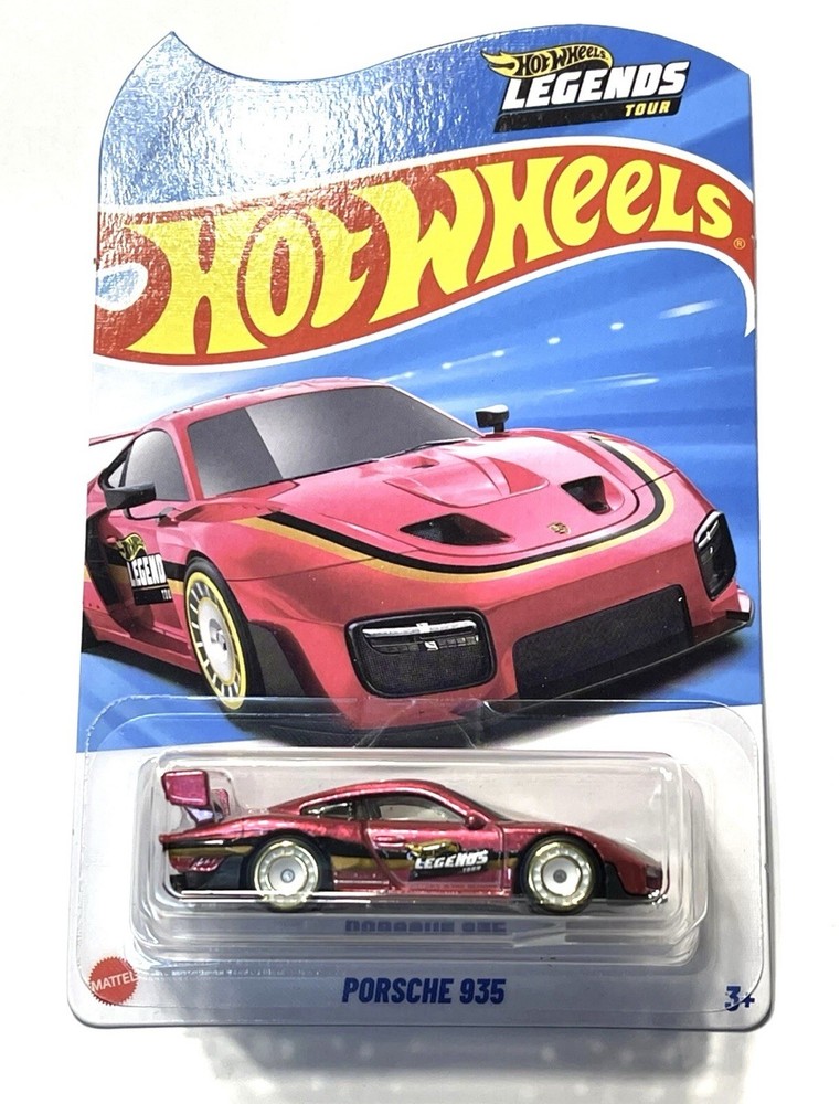 Hot Wheels 2025 Legends Tour Porsche 935 with Card Protector