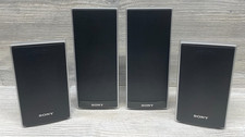 4 New Sony Surround Sound Speakers SS-TS72 & SS-TS71 Black - No Box or Cables