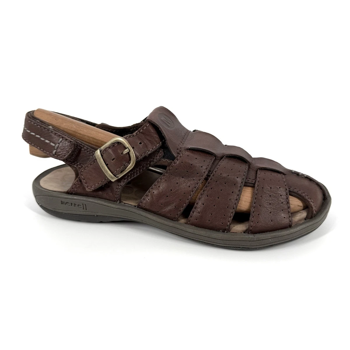 Merrell Fisherman Brown Sandals for Men for sale | eBay
