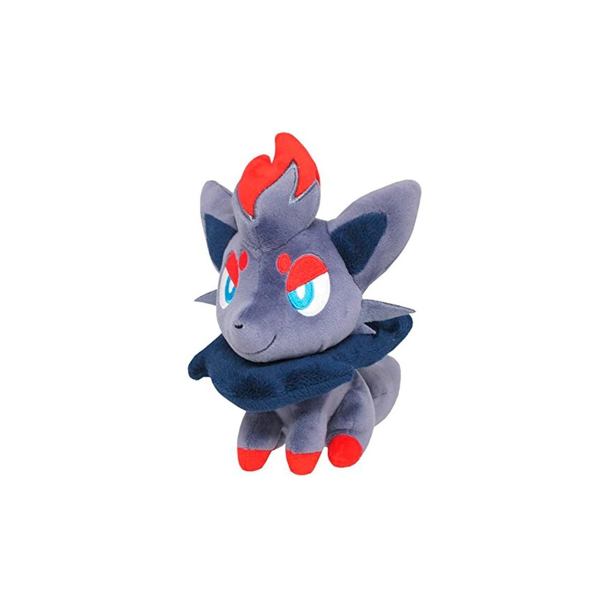 Pokémon PKW4198 - Zorua Plüsch 20 cm, offizielles Plüsch