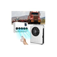 12V Truck Cab AC 12600BTU APU 20CC Elec A/C Van Trailer Camper Tractor 5th Wheel